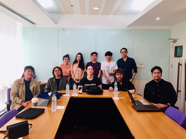 Meeting with visiting lecturers from Fungjai (ฟังใจ) Co., Ltd