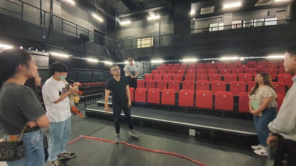 CEM280 Stage design: Class activity at โรงละครธรรมศาสตร์